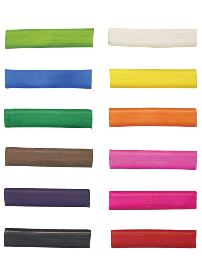 Prang Pastello Paper Chalk, Square, Assorted Colors, 12 Count - Image 4