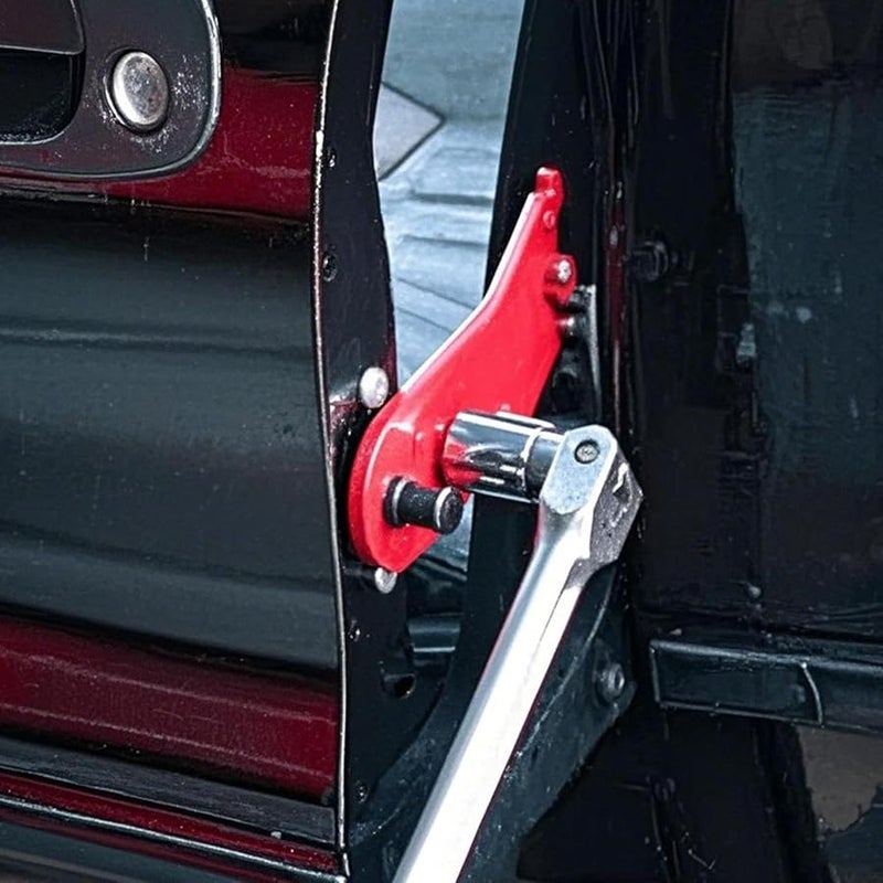 أداة ضبط مفصلات السبائك الثقيلة الحمراء، محاذي الأبواب، جهاز إصلاح السيارات - Image 4