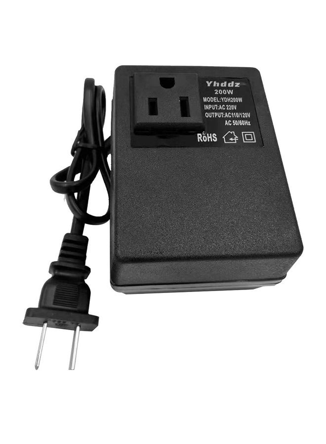 NIBEMINENT Intelligent Efficient Household Travel Power Adapter Black 14cm  - Image 1
