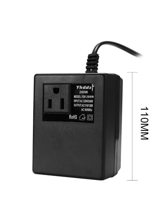 NIBEMINENT Intelligent Efficient Household Travel Power Adapter Black 14cm  - Image 2