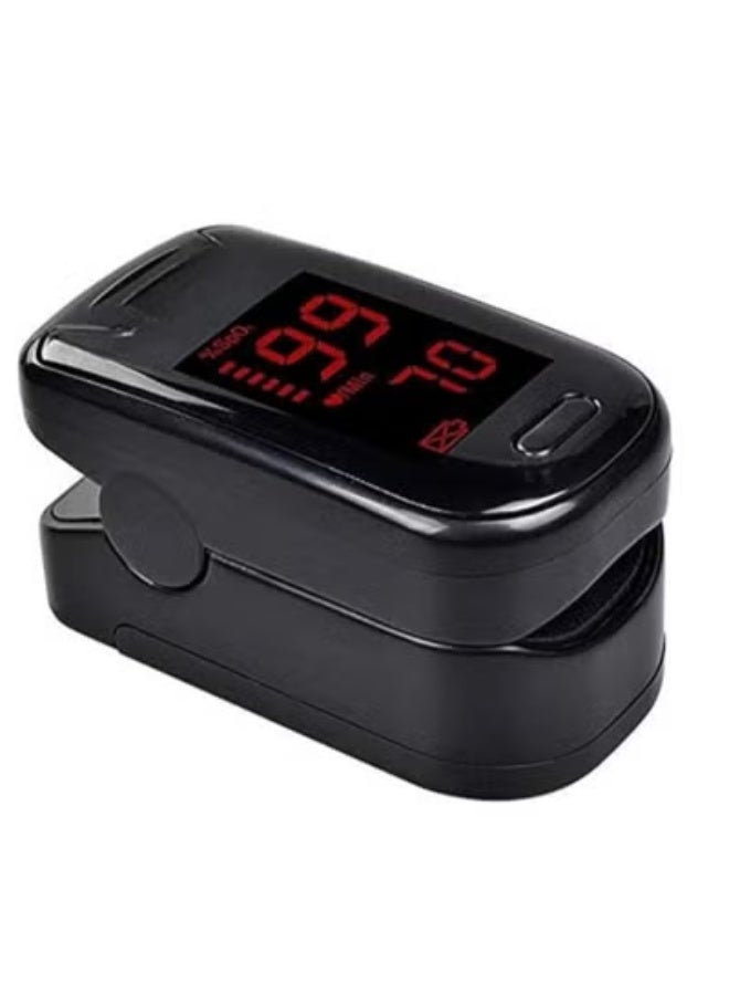 Pulse Oximeter - Fingertip Oxygen Saturation & Heart Rate Monitor - Portable & Accurate Professional Device for Daily Health Tracking
