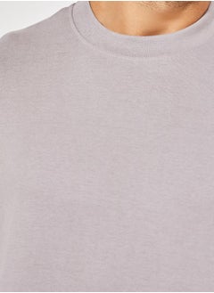 Styli Back Applique Detail Pure Cotton Boxy T-Shirt  - Image 4