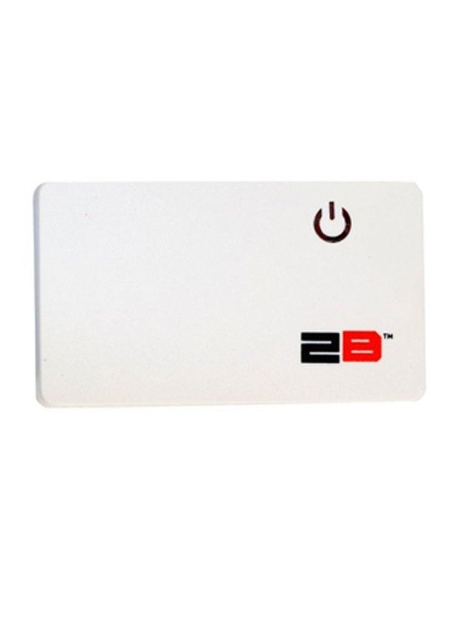 2بي قارئ بطاقات USB 2.0 متعدد الاستخدامات بسرعة 480 ميجابت/ثانية موديل CR003 - أبيض - Image 2