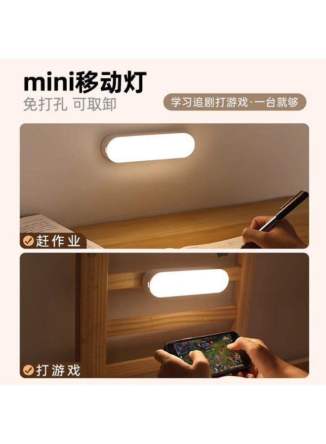 Magnetic bedside reading lamp | Three-level dimming rechargeable desk lamp |  Bedroom bedside sleep lamp | Bedside reading light | USB charging, Wireless and portable. - Image 3