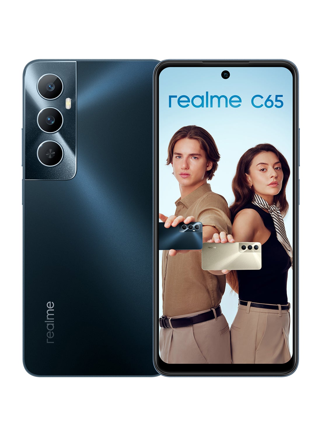 realme C65 Dual SIM Black 8GB RAM 256GB 4G - Middle East Version