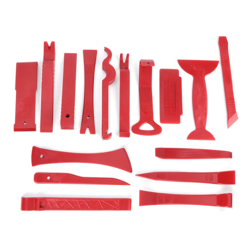 Trim Removal Tool: 1 Set POM Material Anti-Scratch Labor-Saving - Heat-Resistant Sturdy Car Panel Remover for Car Interior Disassembly, Dashboard & Audio System Repair - Image 4