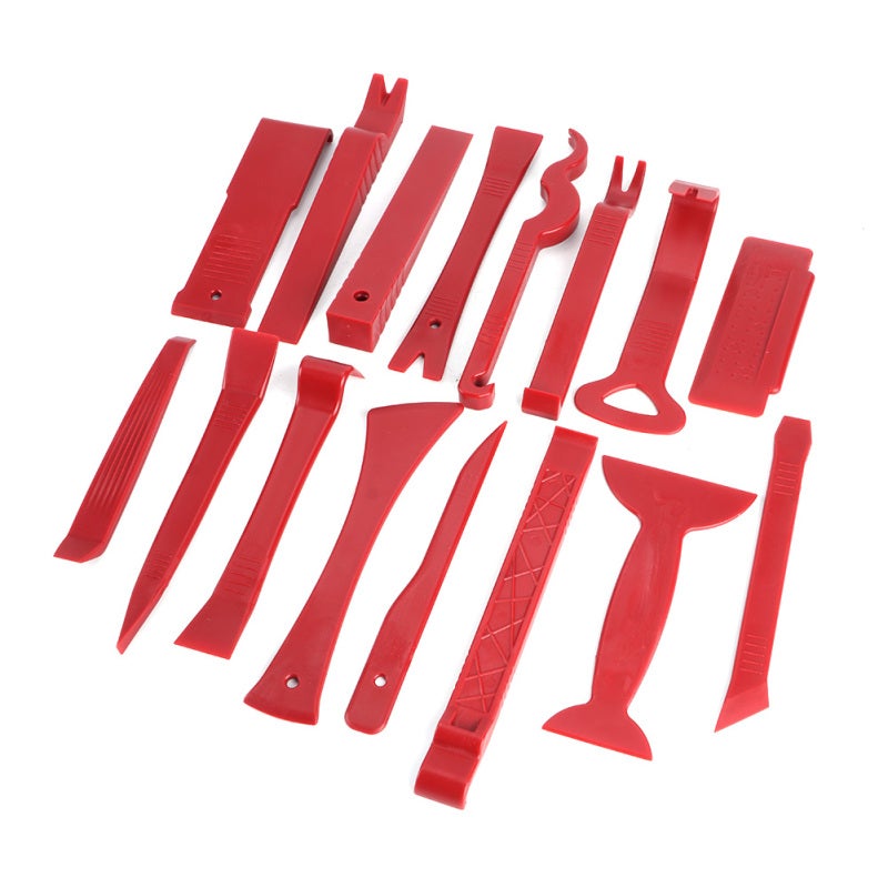 Trim Removal Tool: 1 Set POM Material Anti-Scratch Labor-Saving - Heat-Resistant Sturdy Car Panel Remover for Car Interior Disassembly, Dashboard & Audio System Repair - Image 2