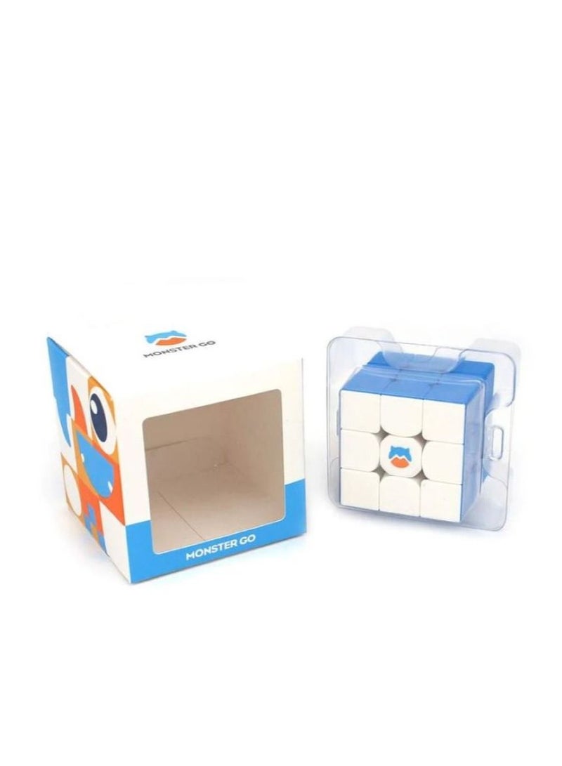 GANCUBE Monster Go by GAN 3x3 Cloud Blue colour Trainer Cube - Image 2
