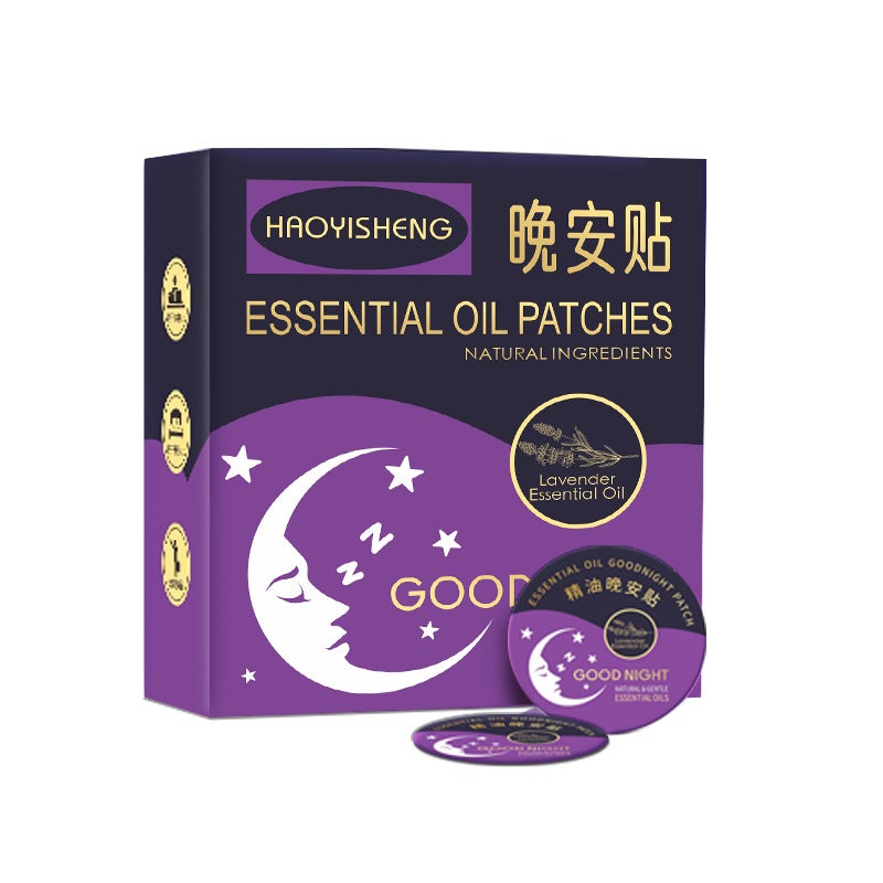 Generic Dr. Hao Sleep Patch Aromatherapy for Adults and Kids Dongyi moxa essential oil good night purple box 