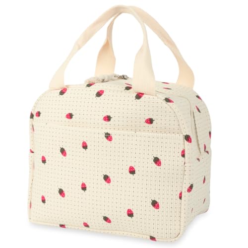HASTHIP® Insulated Lunch Bag for Office - Reusable Travel Lunch Storage Box Bag with Handle for School, Men, Women to Work Picnic or Travel - Image 1