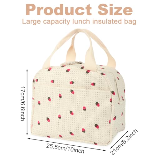 HASTHIP® Insulated Lunch Bag for Office - Reusable Travel Lunch Storage Box Bag with Handle for School, Men, Women to Work Picnic or Travel - Image 2