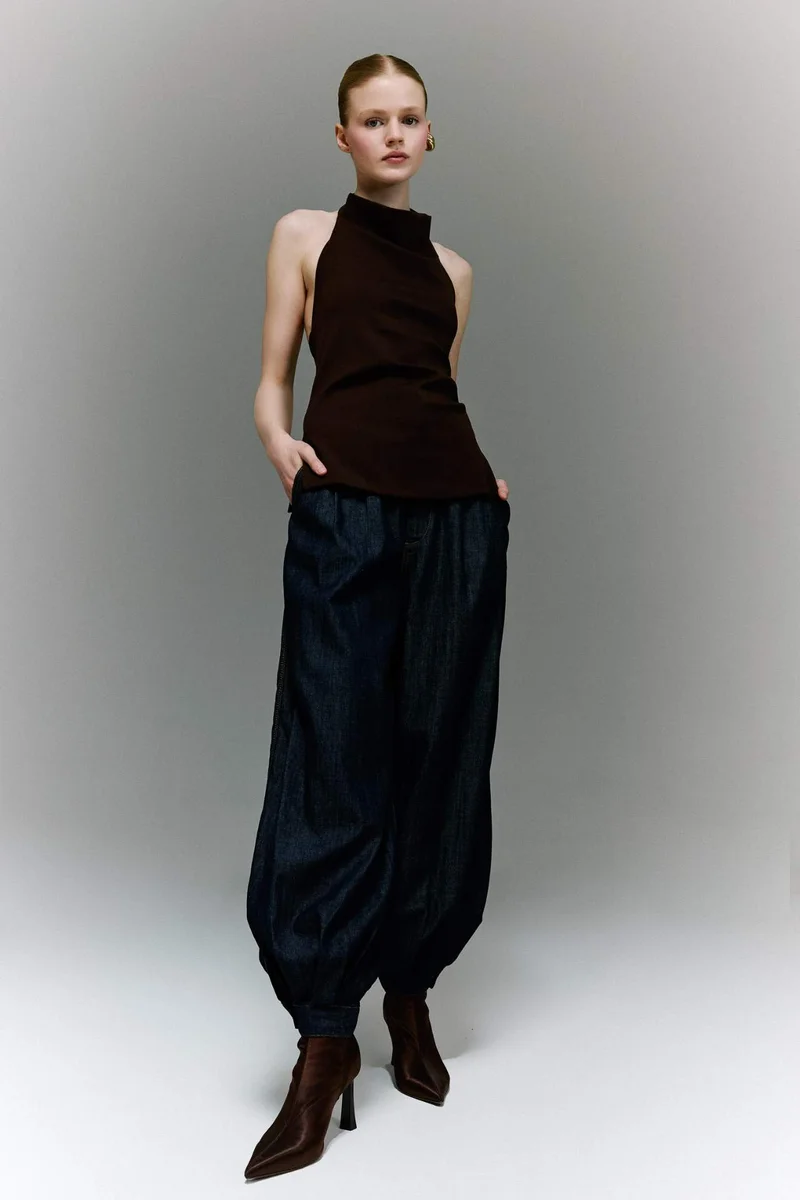 DeFacto Afra x Defacto Balloon Fit High Waist Jeans