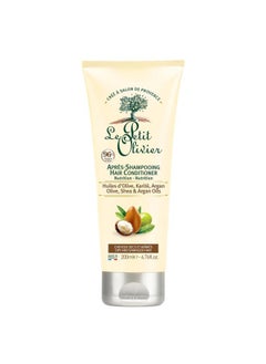 LE PETIT OLIVIER Nutrition Hair Conditioner - Olive, Shea, Argan Oils - Detangles And Repairs - Enhances Softness And Elasticity Of The Hair - Suitable For Dry And Damaged Hair - 6.76 Oz  - Image 1