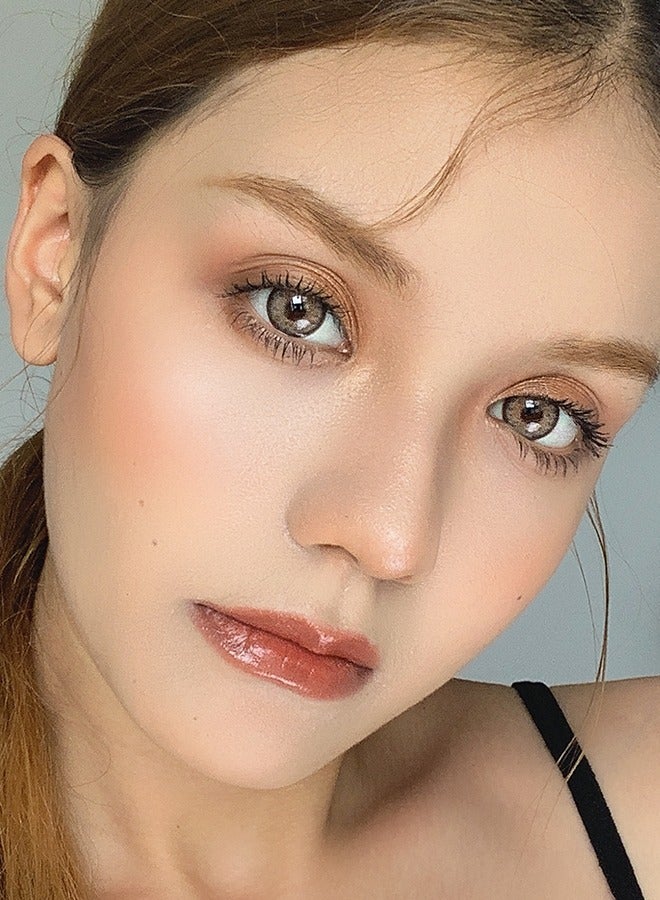 سيدة جديدة عدسات لاصقة ملونة بنية من فريش ليدي للاستخدام السنوي - Image 3