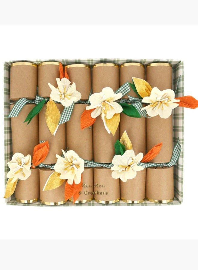 Meri Meri Fall Flower Crackers - Image 1