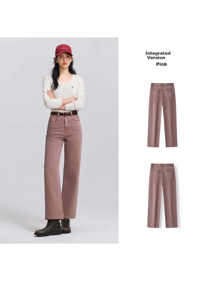 Semir Senrou | Women's Jeans, Spring Season, Contains Lyocell, Distressed Long Pants, Comfortable Basic Wide-leg Pants, 103125124001a - Image 4
