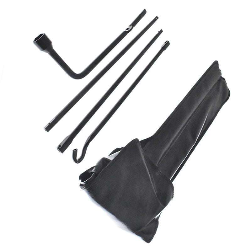 Silscvtt Spare Tire Jack Handle Wheel Lug Wrench Tire Kit wBag Replacement for 20052013 Toyota Tacoma