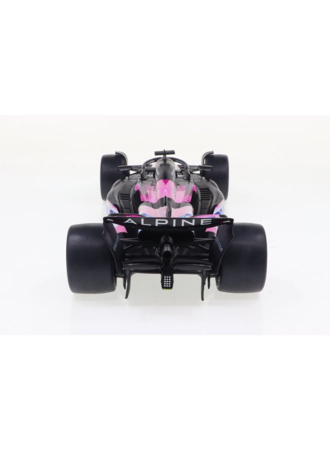Solido Alpine A524 Presentation Pink P. Gasly 2024 Diecast Model Car, 1:18 Scale Formula 1 Race Car, Directional Wheels, No Openings, Collector Display Model - Image 4