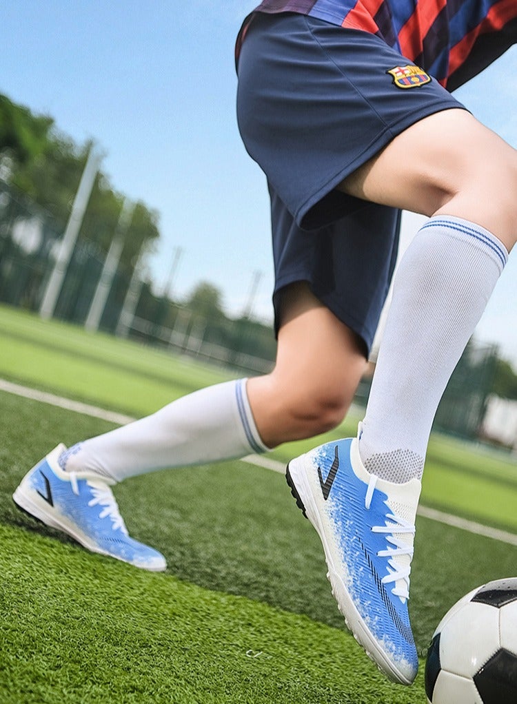 SKT Shiketro New Short Nail Youth Football Shoes Sports Training Shoes Fashion Shoes - Image 3