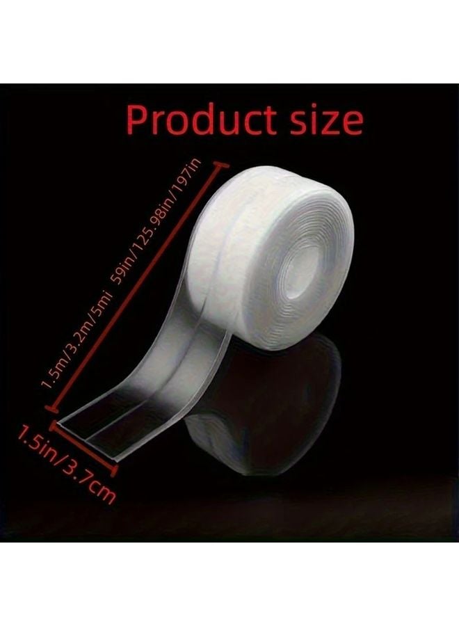 Transparent Silicone Stove Corner Patch Waterproof PVC Tube Wheel Easy Clean - Image 3