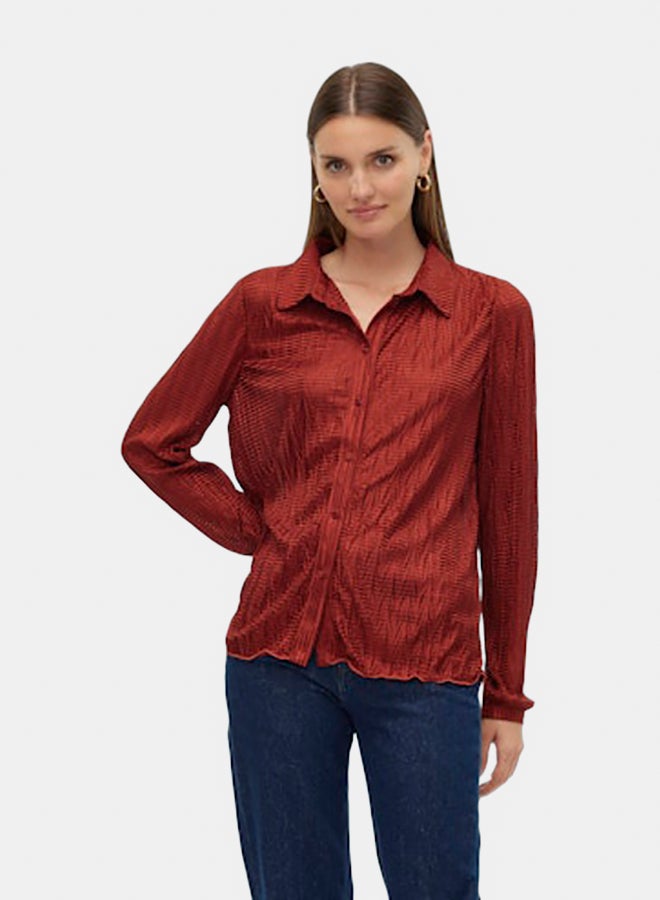 VERO MODA VERO MODA Womens Olga Longsleeve Shirt  - Image 2