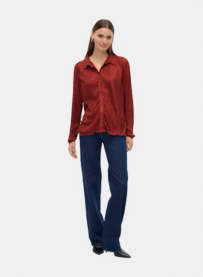 VERO MODA VERO MODA Womens Olga Longsleeve Shirt  - Image 1