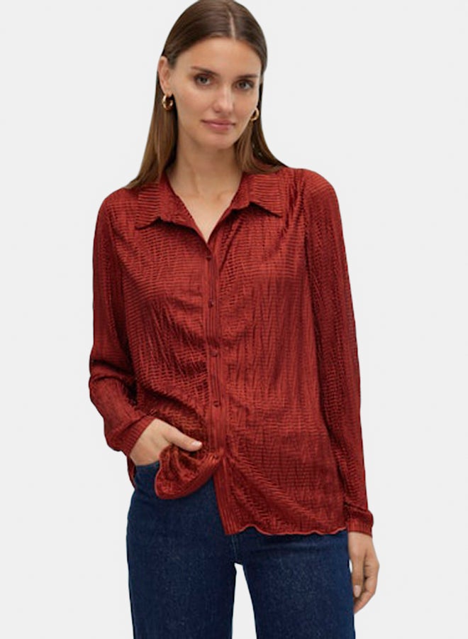 VERO MODA VERO MODA Womens Olga Longsleeve Shirt  - Image 3