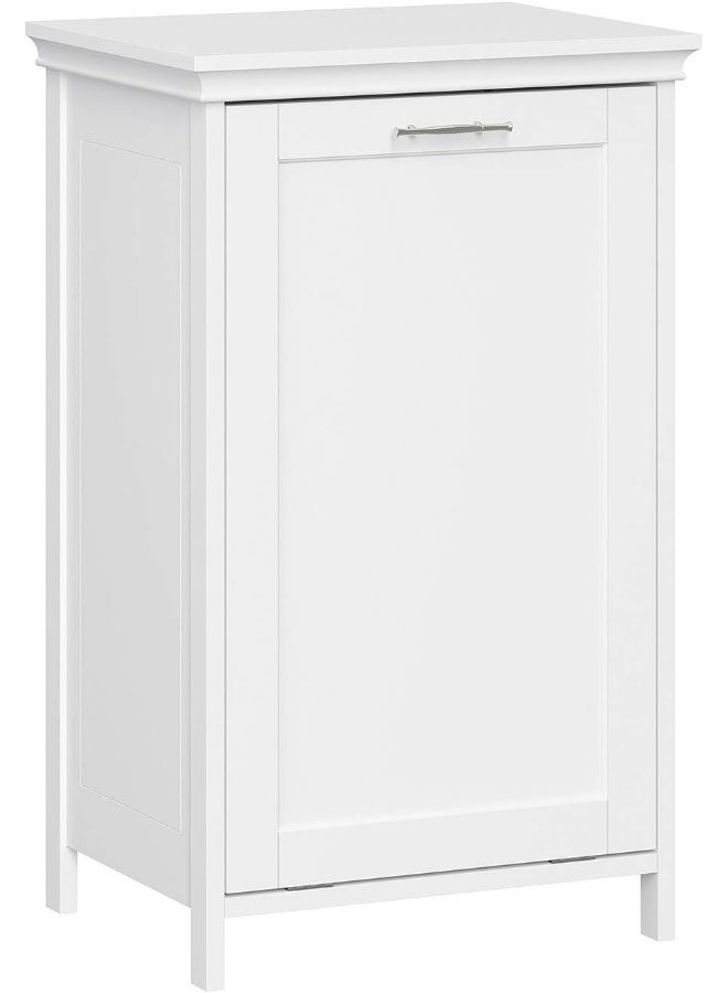 RiverRidge Somerset Tilt-Out Laundry Hamper, White  - Image 3