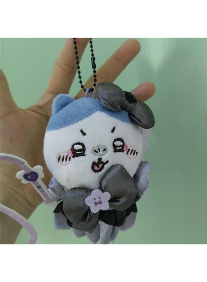 Girl Wow Plush Ji Mono Series Ica Flying Squirrel Sea Lion Super Fairy Lion Sa Magic Chestnut Pendant Chiikawa-Specifications:Standard-Color:Xiaobahei Magic Pendant - Image 1