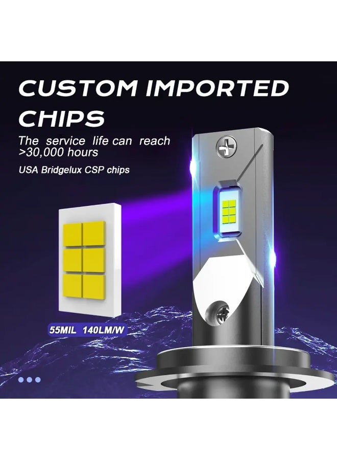 توبيز TBS DESIGN M8Pro H16 قطعتين من مصابيح LED الأمامية للسيارة الأصلية بقوة 110 وات/الزوج، لون أبيض نقي ودرجة حرارة اللون 6000 كلفن - Image 3