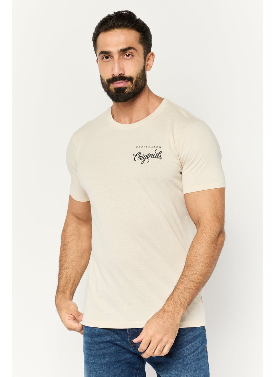 CROSSHATCH Men 5 Pieces Crew Neck Short Sleeve Graphic Print T-Shirts, Black  - Image 4