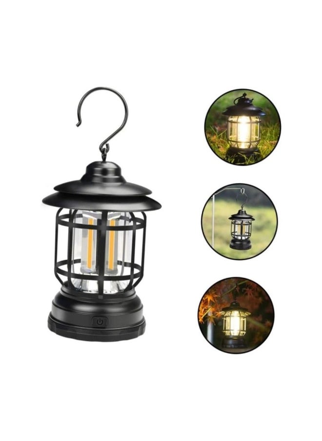 Portable Camping Lamp, Rechargeable, LED Light