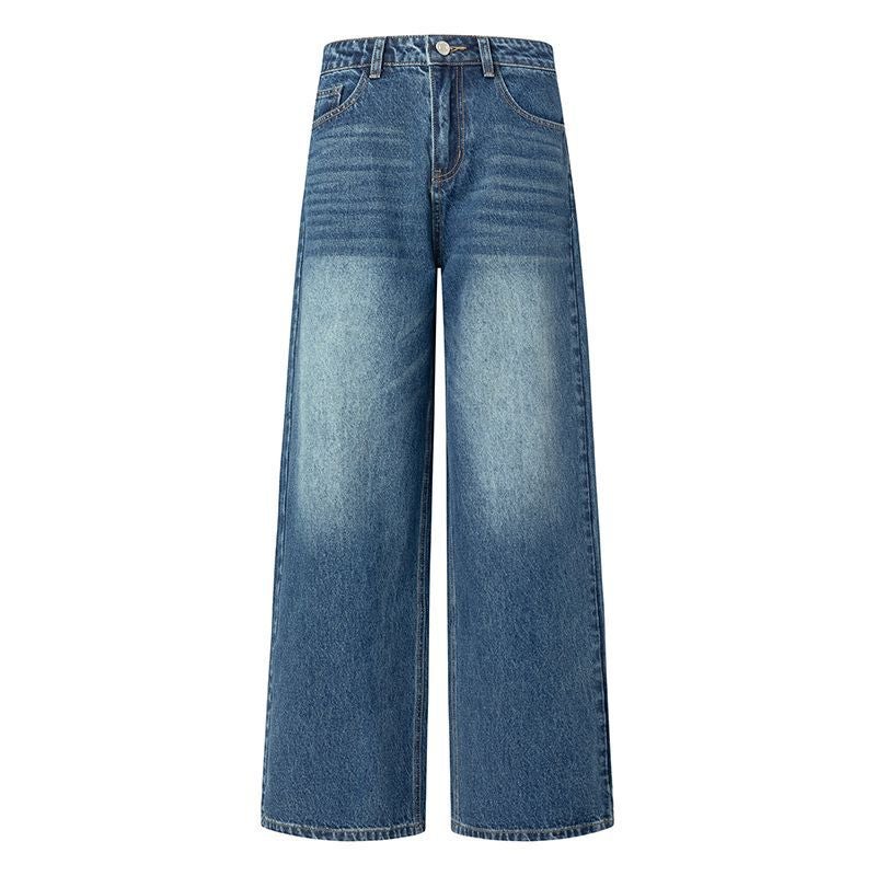 Unisex Classic Denim Jeans Loose Fit Daily Outdoor Wear - Image 5