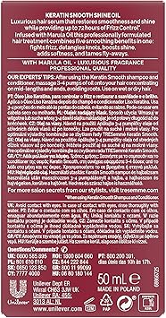 Tresemme زيت تريسمي برو كولكشن كيراتين سموذ شاين مع زيت المارولا 50 مل عبوة من 2 - Image 2