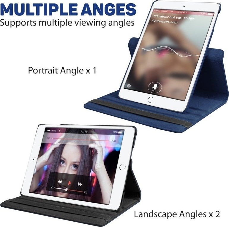 FUJIMAX Apple iPad 10.2 8th generation Case Horizontal and Vertical Stand Rotating Leather Case (Model A2270,A2428,A2429,A2430)