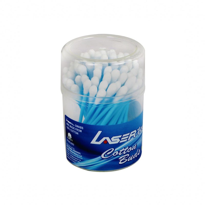 Lasertec Cotton Buds – Soft Double-Tip Cotton Swabs for Ear & Beauty Care (UAE)