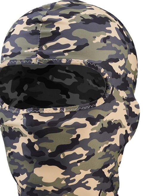 RABIGALA Ski Mask for Men Full Face Mask Balaclava Black Ski Masks Covering Neck Gaiter, Camouflage, M