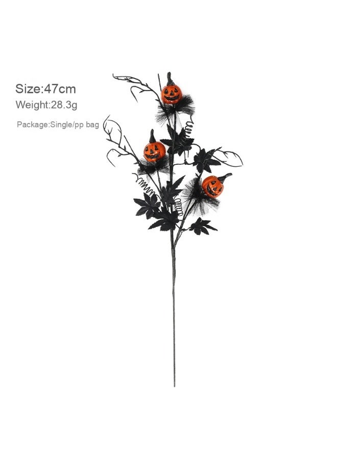 نيبمينينت تزيين زهور اليقطين الأسود المخيف لعيد الهالوين