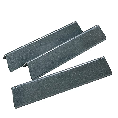 Utheer 7635 Flavorizer Bars 15.3 inch for Weber Spirit I & II 200 Series (2 Burners), Spirit E210 E220 S210 S220 with Front Control Knobs, Grill Replacement Parts for Weber 16 GA ​Porcelain Heat Plate - Image 1