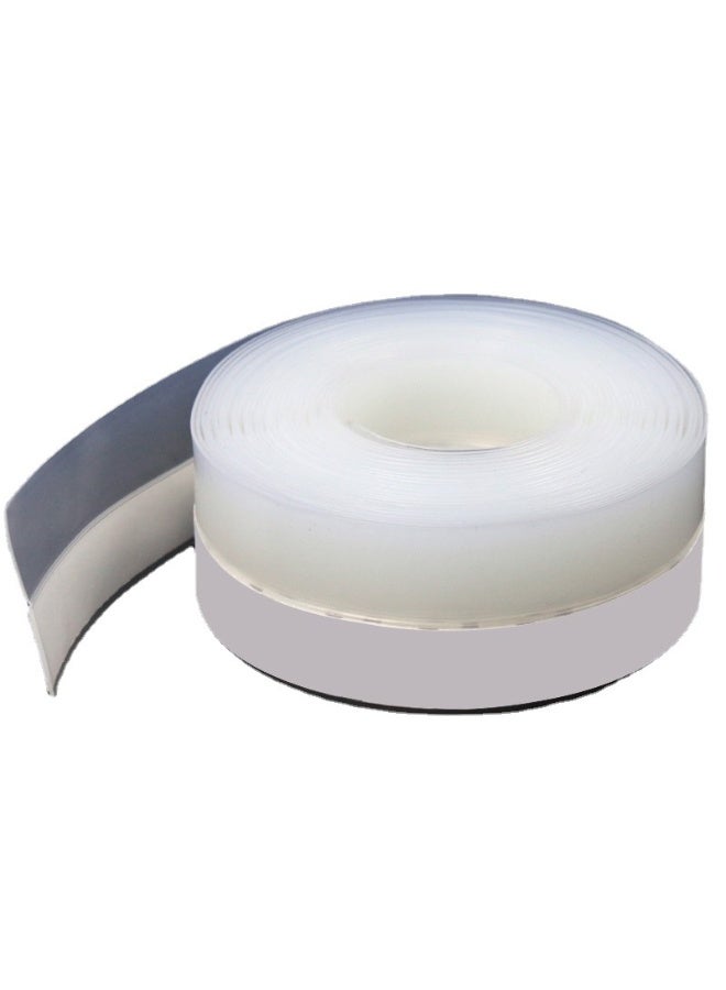 VIUAUAX 5 Meters Weatherstrip, Silicone Door Sealing Strip, Door, Window Soundproof Panel, With  Adhesive Backing (35mm, Translucency) - Image 1