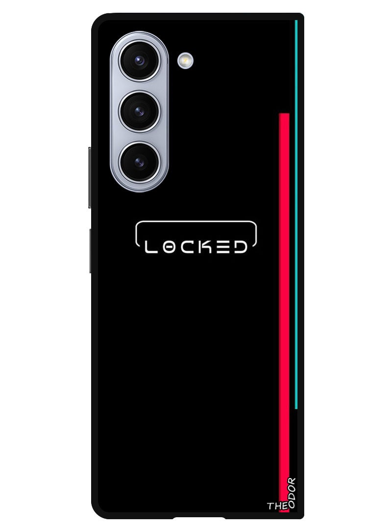 Theodor Protective Case Anti Scratch Shock Proof Bumper Cover For Samsung Galaxy Z Fold 6 Locked - Image 1