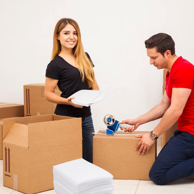 KASTWAVE Foam Wrap Sheets Cushion Foam,100 Pack Foam Wrap Sheets Cushioning For Moving, Shipping, Packaging, Storage-Safely Cushion Wrap For Dishes, Furniture, Glasses, Plates, Cups (12X 8 Inch) - Image 3