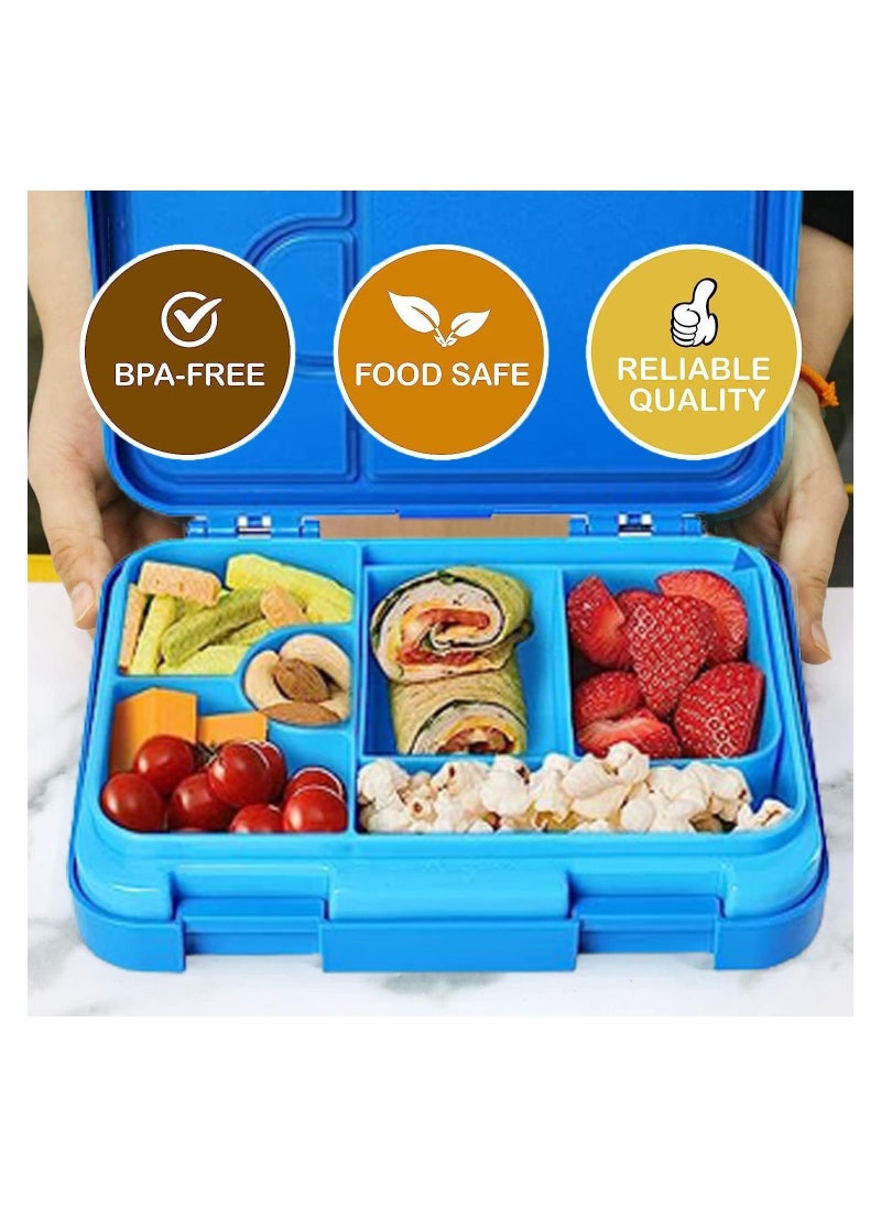 Bento Boxes for Kids and Toddlers,710ml Bento Lunch Box with 6 Compartments,Blue - pzsku/ZDFDF7B14ACCF0372A2DEZ/45/_/1685093657/bdb8ef00-1db5-4802-95b2-eafcf24e9e2a