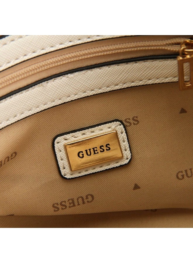 Guess Women's Signature 4G Logo Shoulder Bag with Branded Strap & Detachable Pouch - Image 5