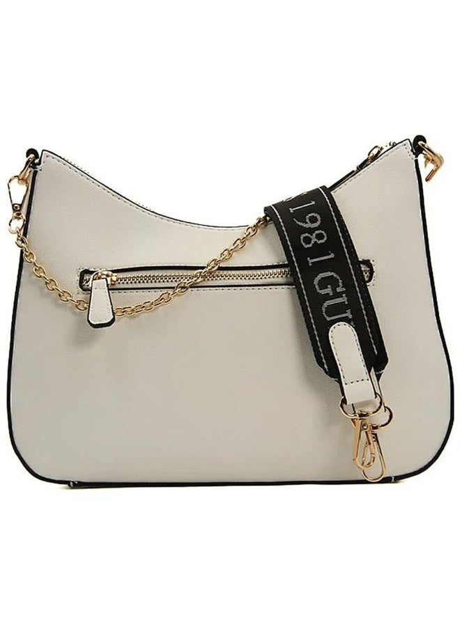 Guess Women's Signature 4G Logo Shoulder Bag with Branded Strap & Detachable Pouch - Image 2