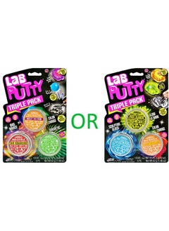 Ja-Ru Lab Putty Bundle Set (1 Fidget Pack 3 Toys) Color Changing Putty Magnetic Slime Glow In The Dark Slime Crystal Clear Slime. Sensory Putty & Stress Relief Therapy Toy 95801A  - Image 2