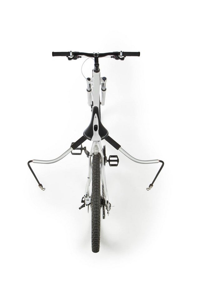 شيربا مقود دراجة للكلاب من Sherpa Cycleash بتقنية TPR بدون صدمة - فضي، مقاس واحد  - Image 2