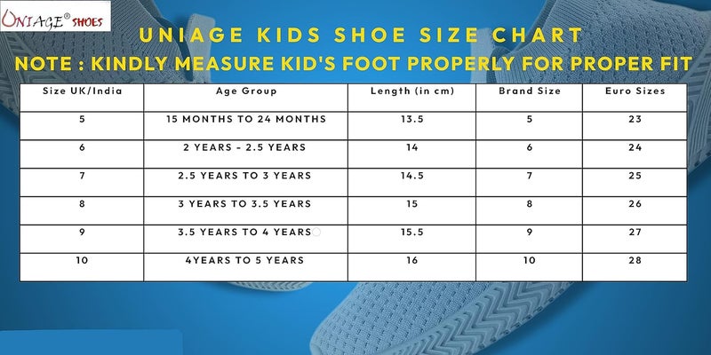 UNIAGE Comfortable and Durable Star Series LED Light Shoes for Kids Unisex - Image 5