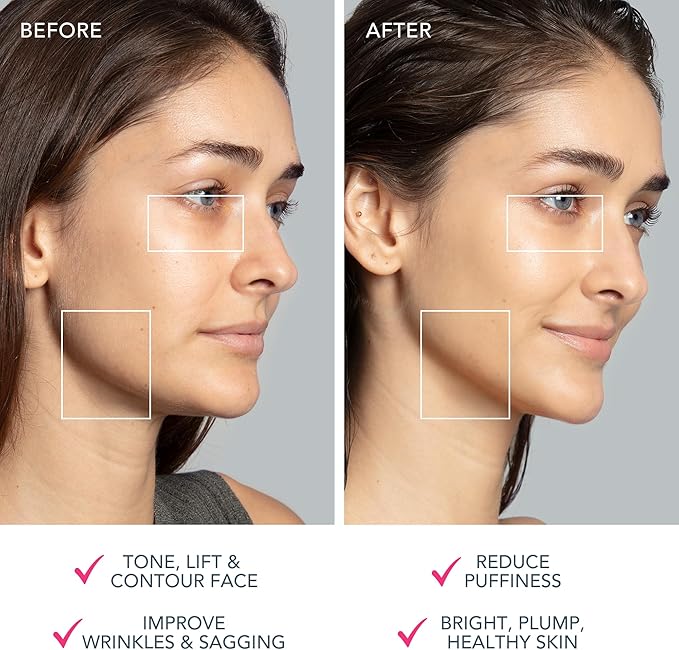 FOREO بير 2 جهاز رفع وتشكيل الوجه المتقدم بتقنية المايكروكهرباء لمكافحة الشيخوخة أداة نحت الوجه رفع فوري تحديد مشدود أدوات العناية بالبشرة غير الغازية فوشيا - Image 5