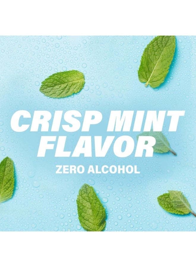 ACT Anticavity Zero Alcohol Fluoride Mouthwash 18 fl. oz., With Accurate Dosing Cup, Mint - Image 2